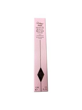 Charlotte Tilbury Pillow Talk Matte Beauty Blush Wand Size .4 oz